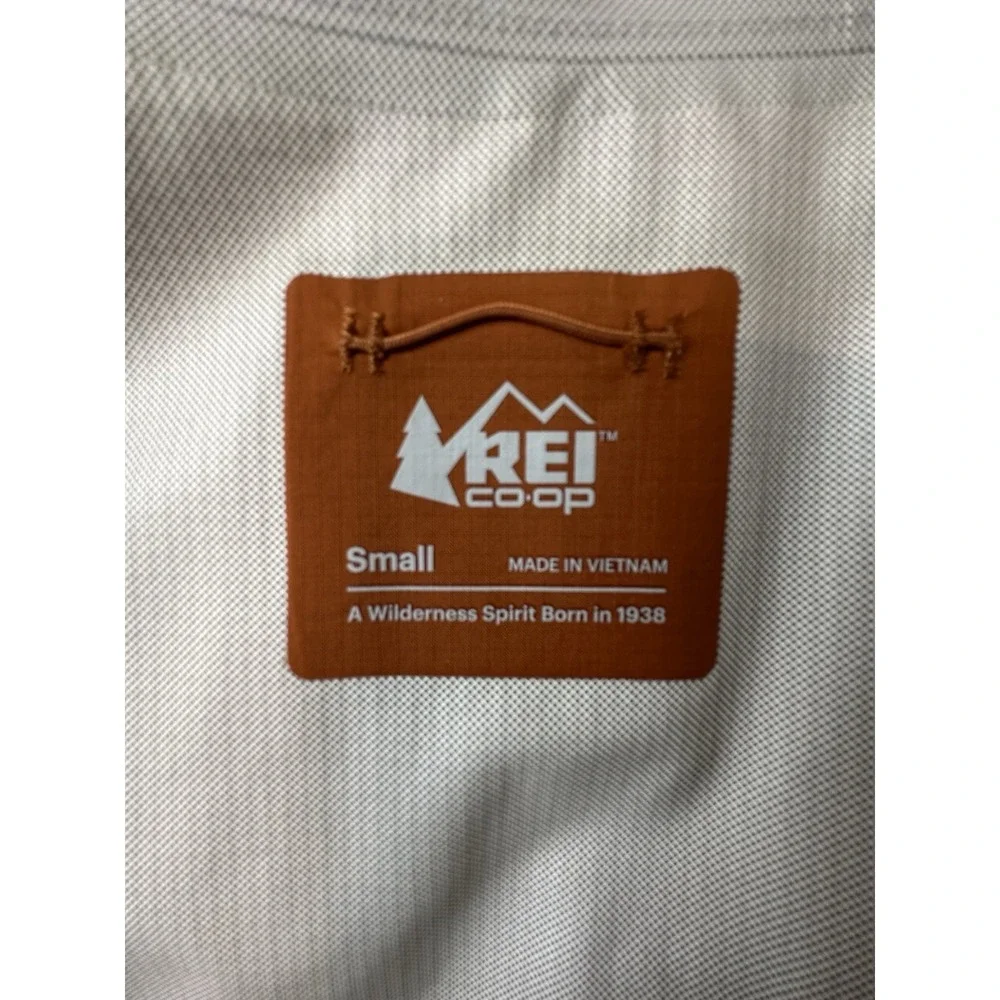 REI Co-op Rainier Rain Jacket Womens Small Orange Hydrowall 2.5 Layer Hooded - Picture 8 of 14